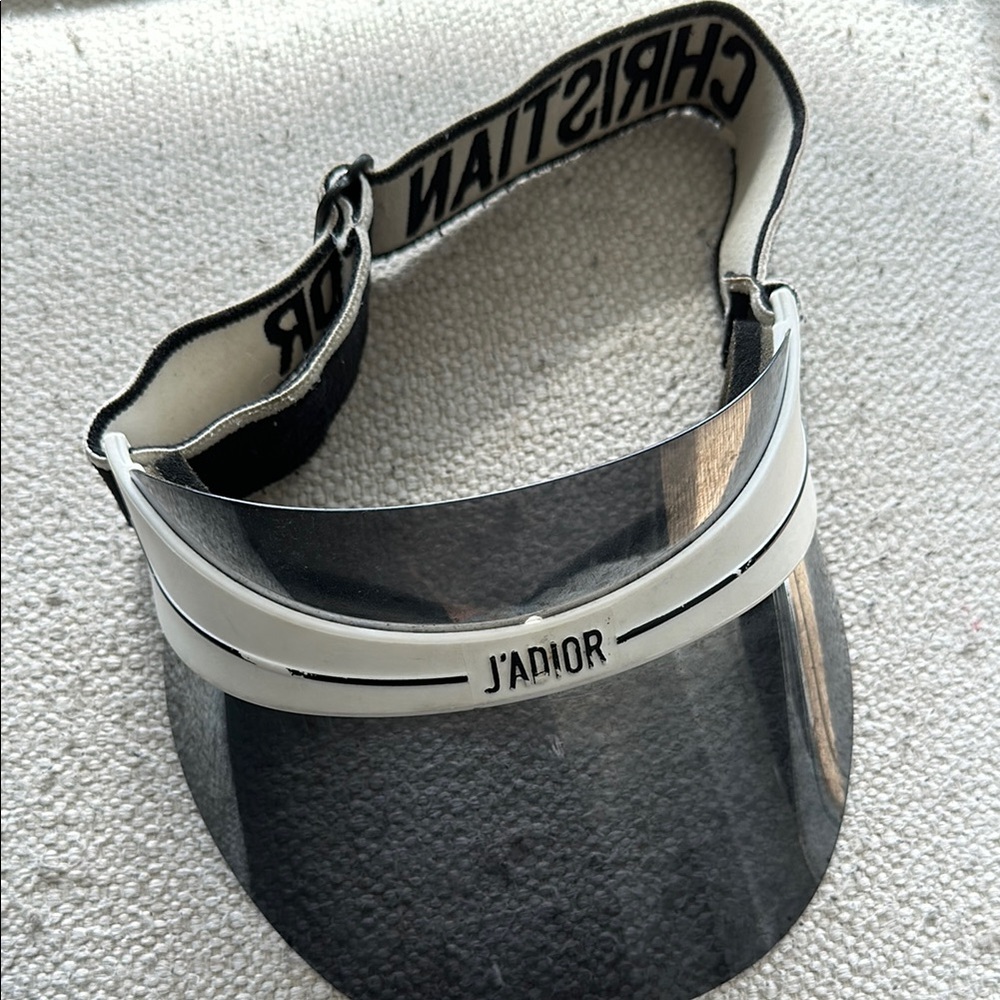 Dior Black and White Visor